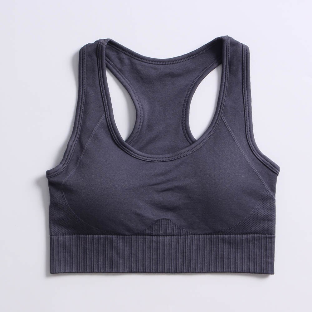 Yoga Women Fitness Clothing Sportswear Gym Leggings Padded Push-Up Strappy Sports Bra - DEA collection