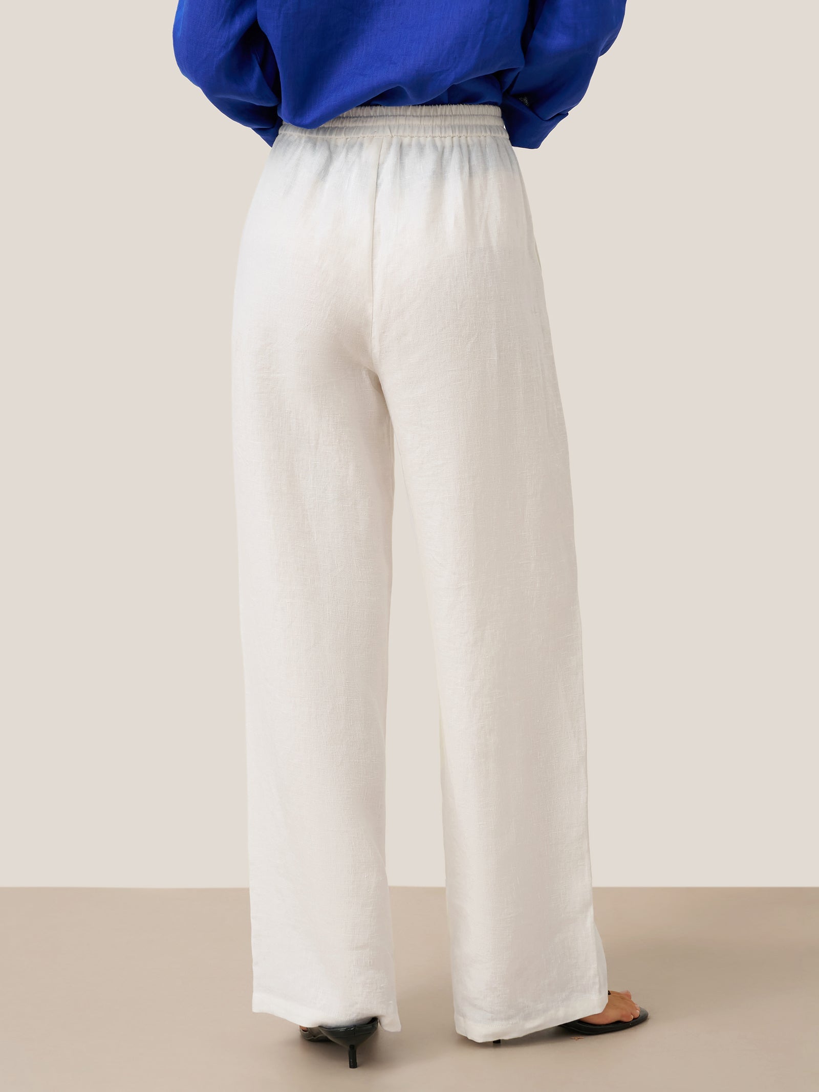 100% Linen Classic Pants LYON - DEA collection