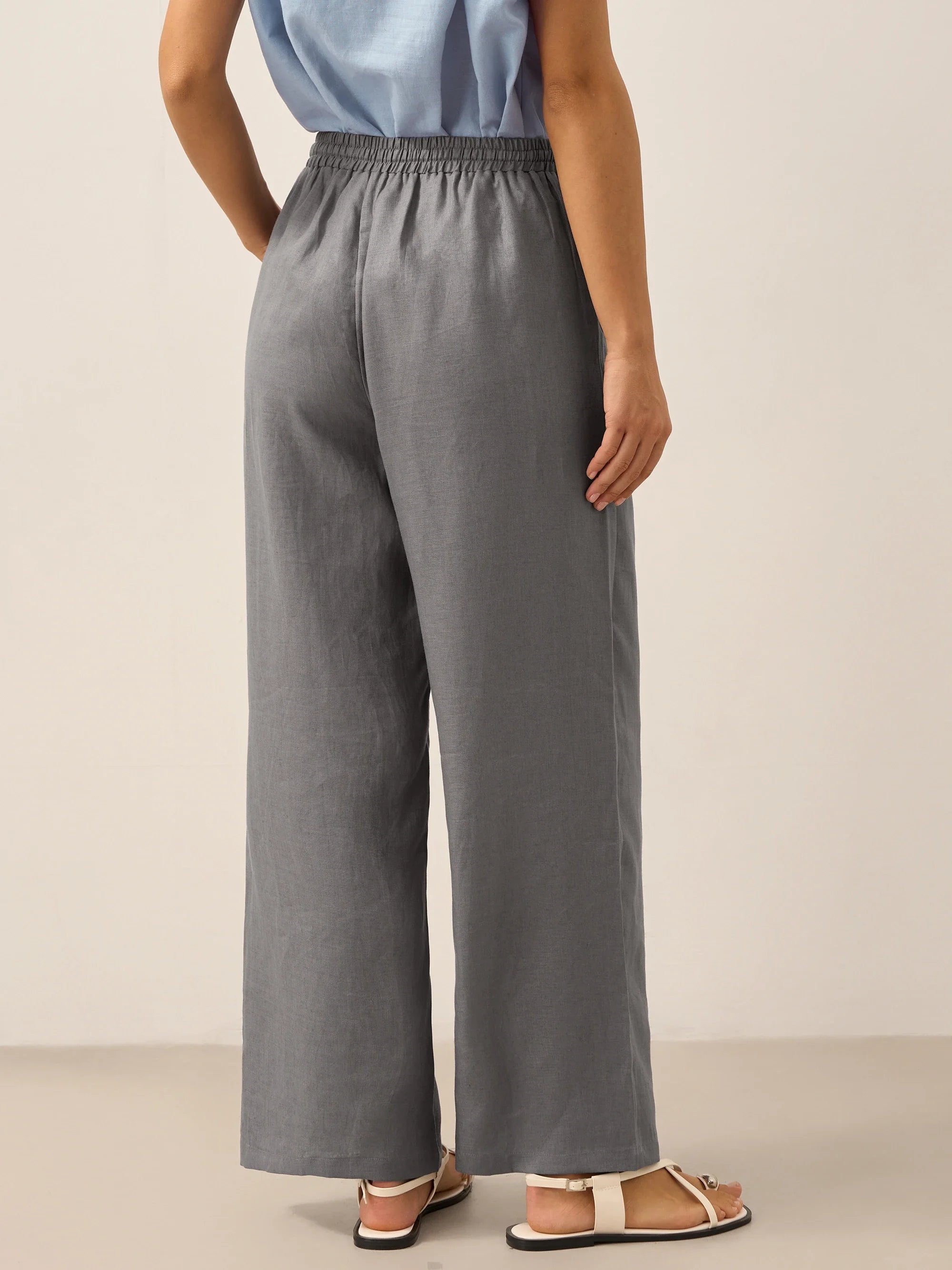 100% Linen Classic Pants LYON - DEA collection