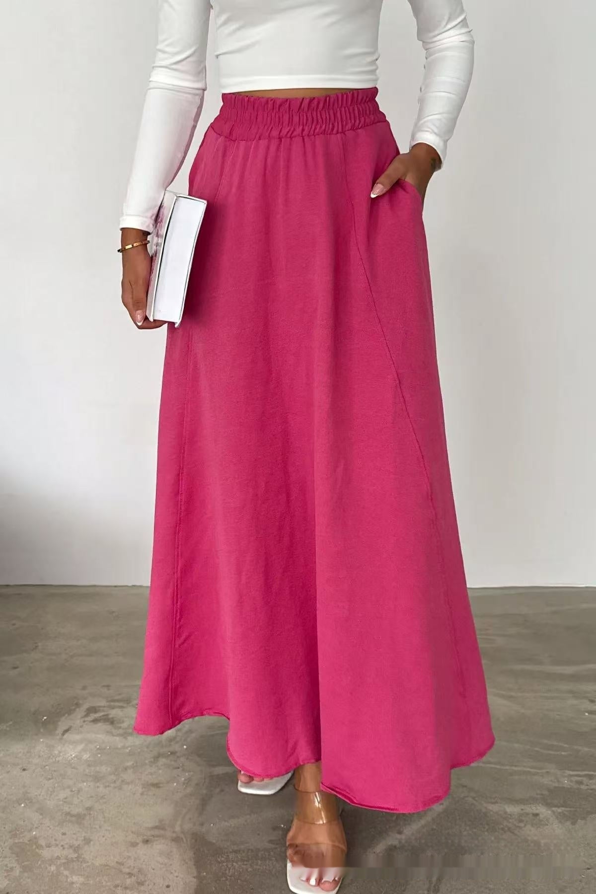 European And American Leisure A- Line Loose Fashion Women's Wear Long Dress - DEA collection