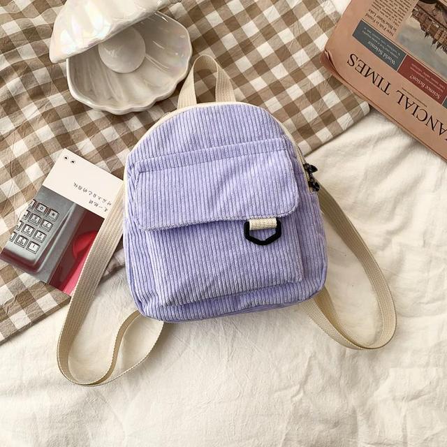 Women’s Corduroy Mini Backpack - DEA collection