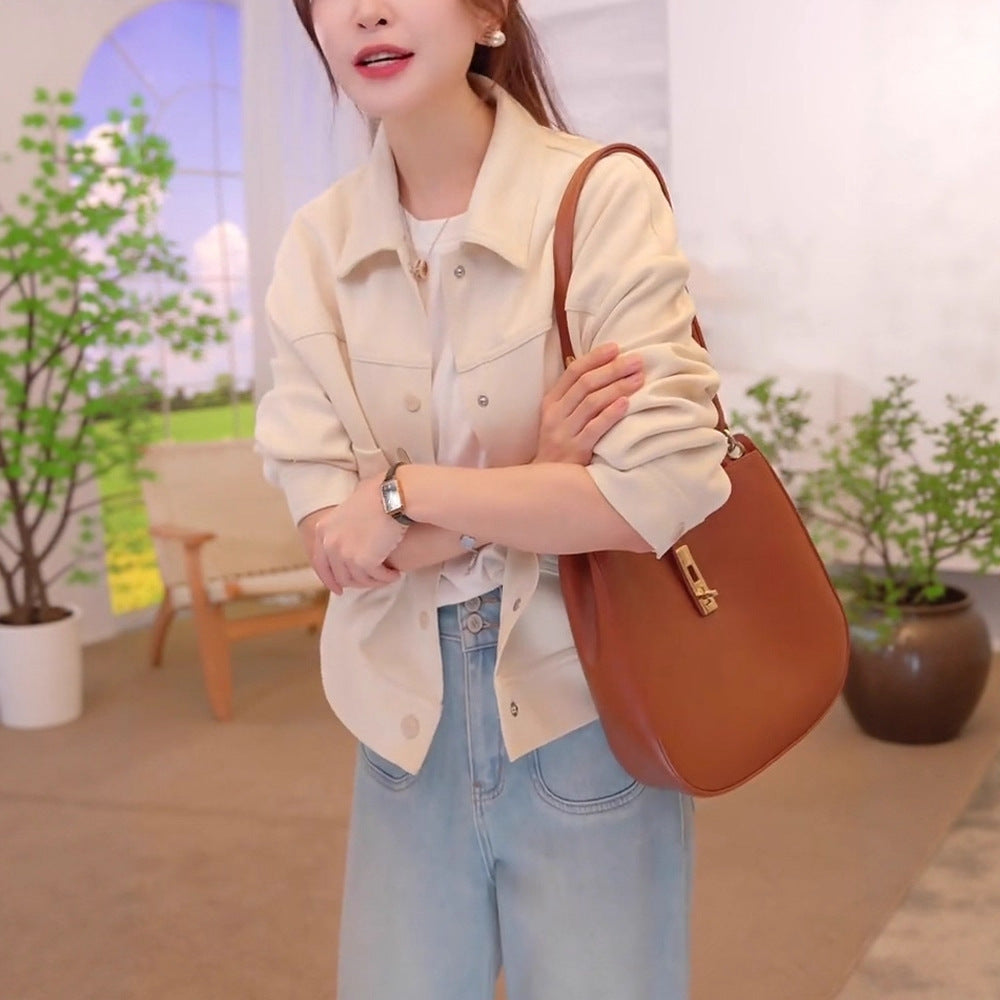 Stylish Chic Casual Versatile Solid-color Top - DEA collection
