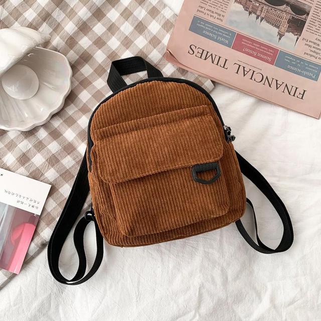 Women’s Corduroy Mini Backpack - DEA collection