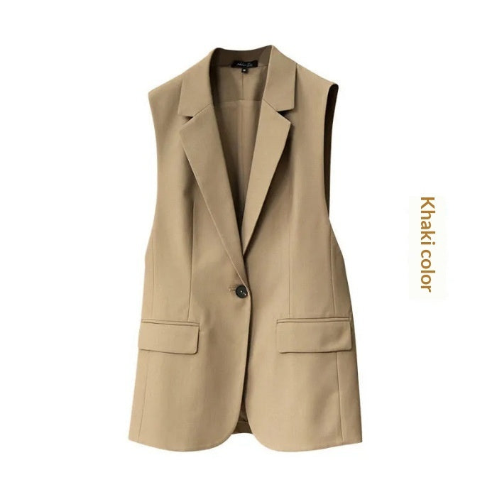 Korean-style Versatile Womens Blazer Vest - DEA collection