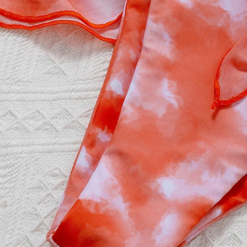 3 Piece Women Bikini Modern Swimsuit Women High Cut  Suit Halter Swimwear Women's Bikini Swimsuits With Wrap Skirt Lace Up Pieces Strings High Cut Bikini Set Bathing Suits Female Triangle Backless Bathing Suit - DEA collection