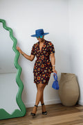 NIFEMI AFRICAN PRINT SHORT SLEEVE SKIRT SUIT SET - DEA collection