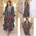 Fashion Personalized Cotton Printed Beach Dress Women - DEA collection