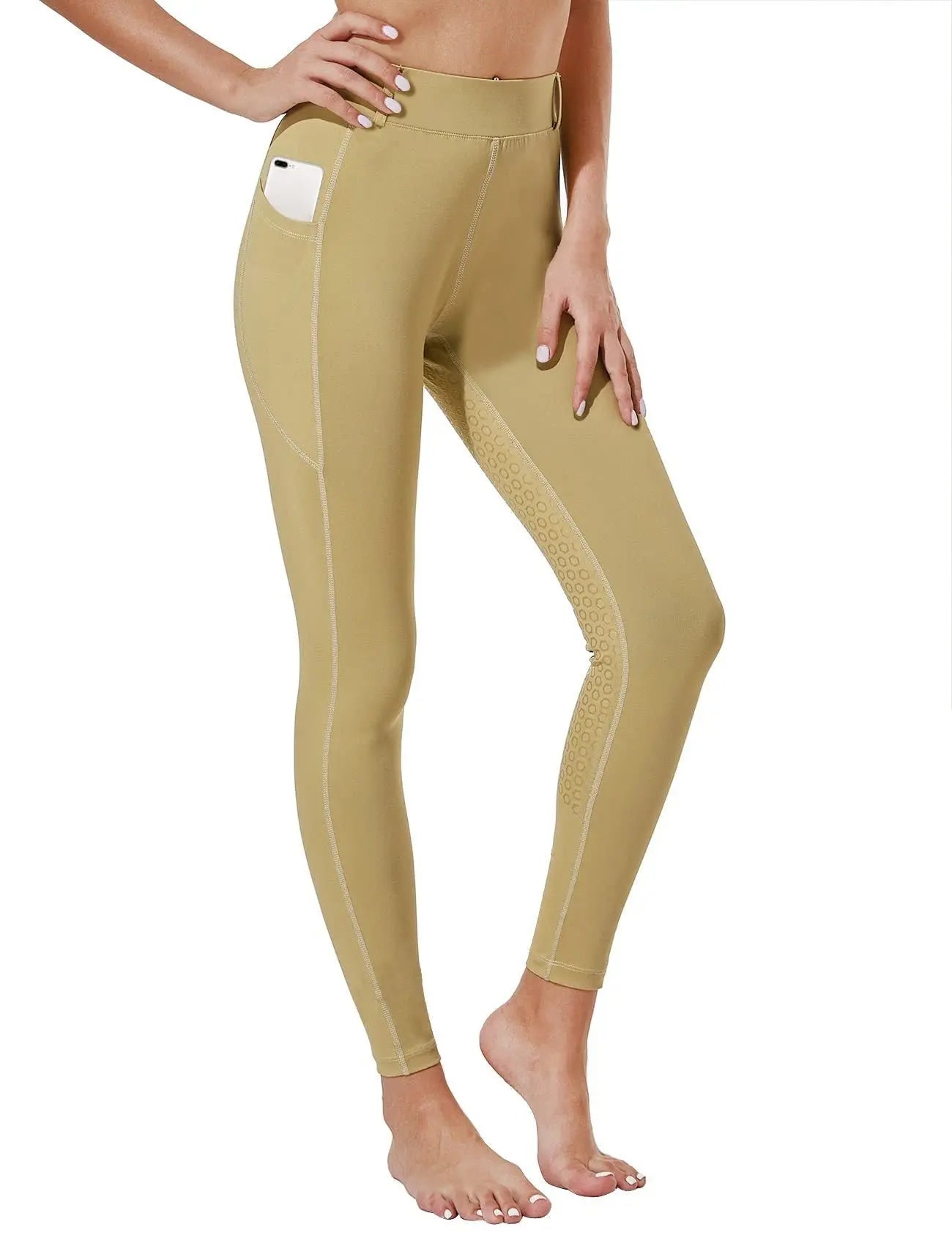 Trousers Outdoor Sports Silicone Anti-Slip Fitted Equestrian Long Pants - DEA collection