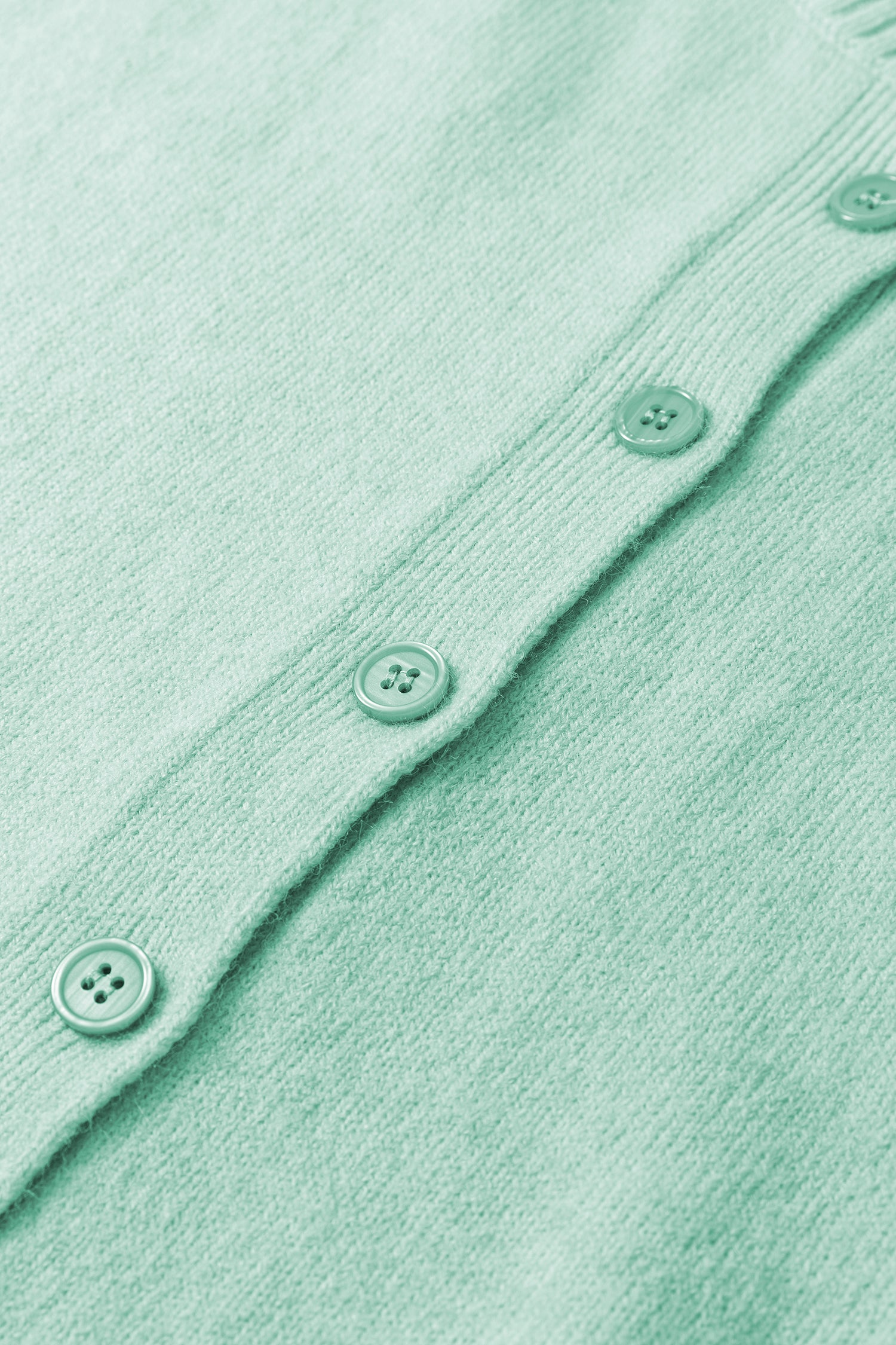 Boxy Knit Button Cardigan