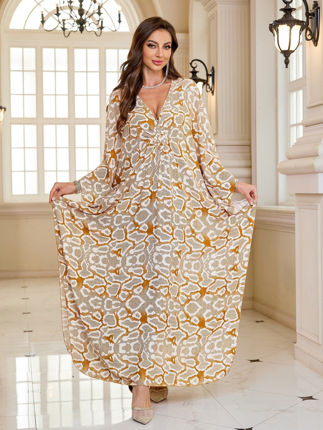 Fashion Personalized Cotton Printed Beach Dress Women - DEA collection