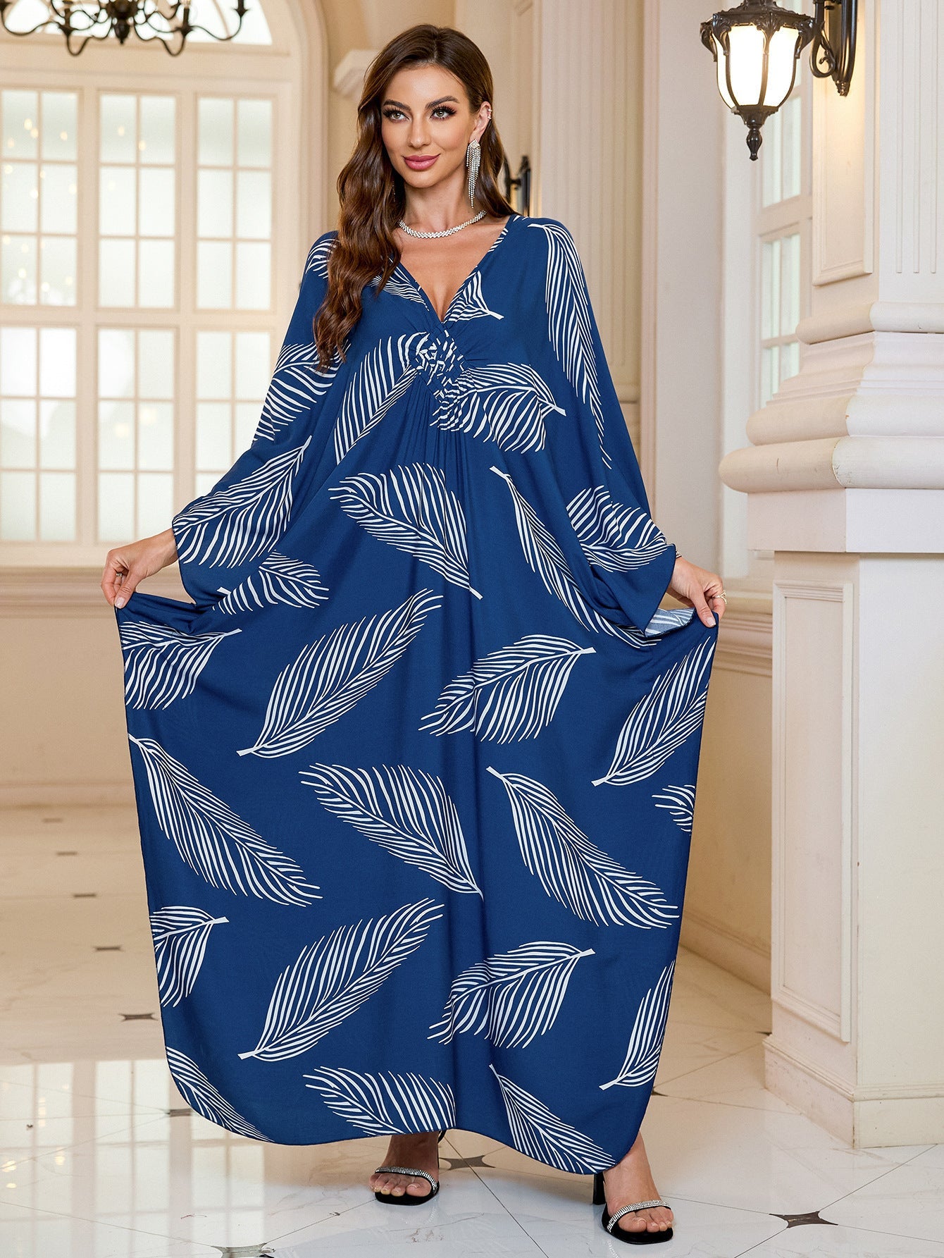 Fashion Personalized Cotton Printed Beach Dress Women - DEA collection