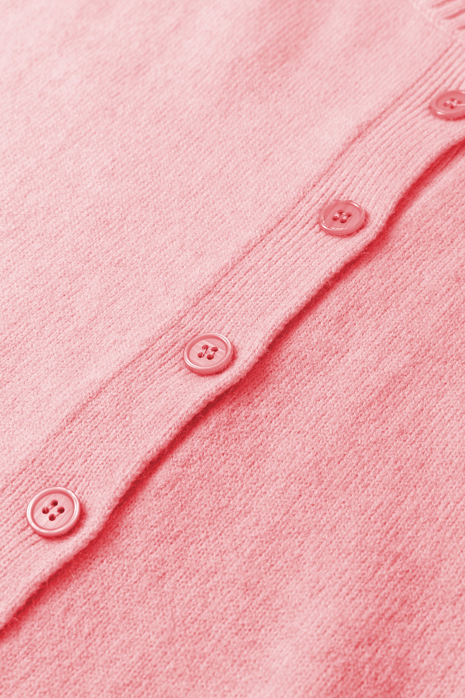Boxy Knit Button Cardigan