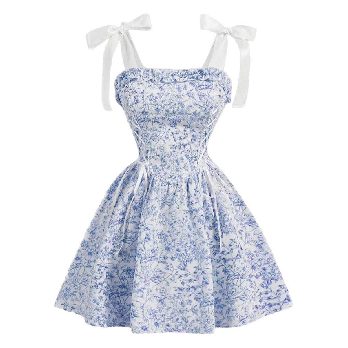 Floral tie dress - DEA collection