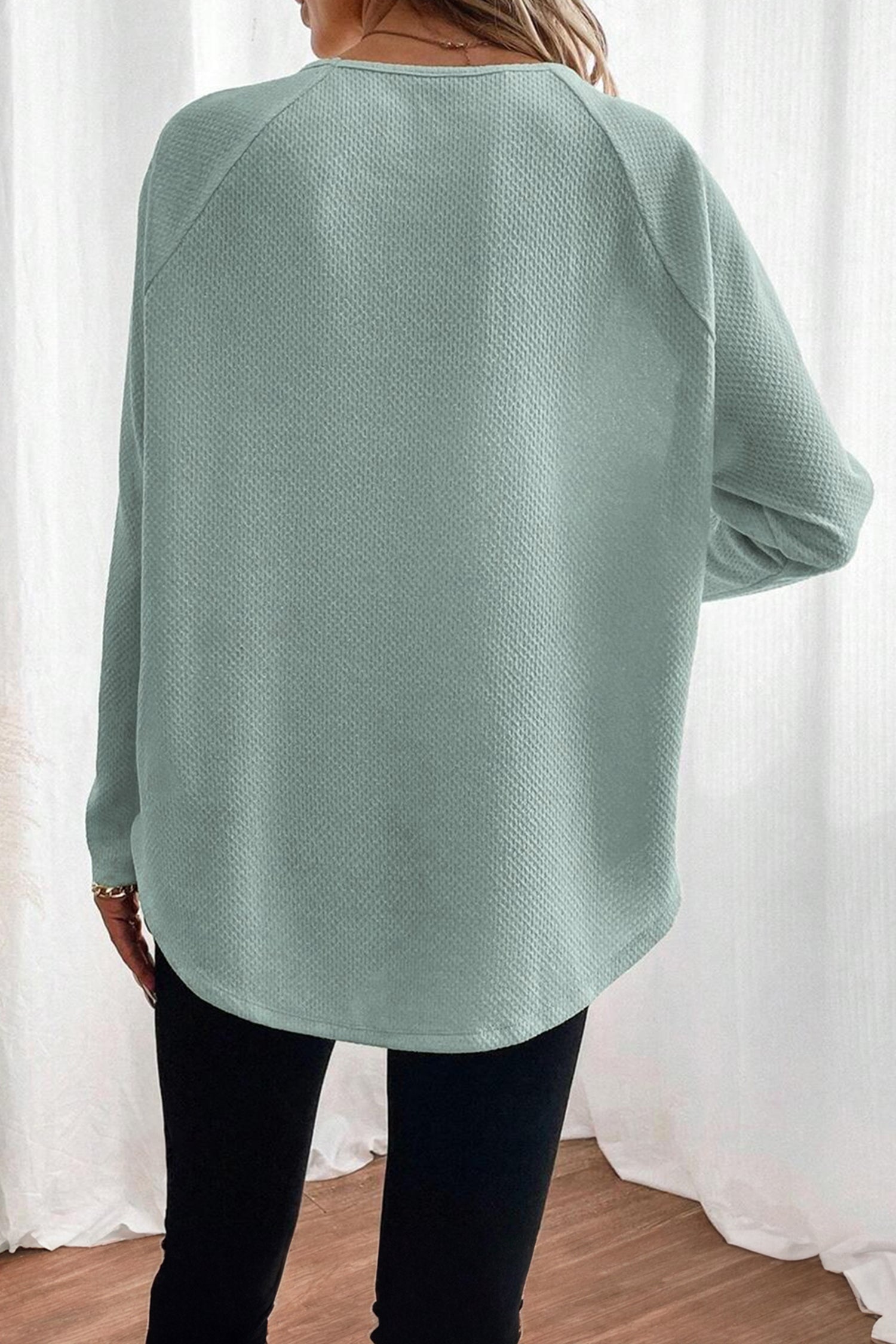 Raglan Knit Loose Top