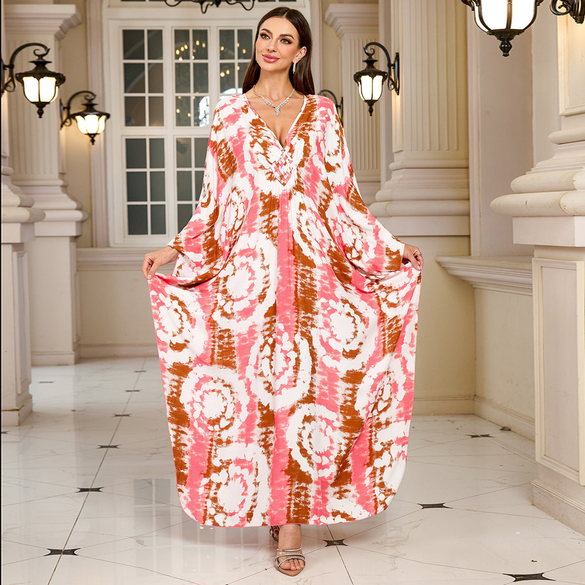 Fashion Personalized Cotton Printed Beach Dress Women - DEA collection