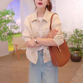 Stylish Chic Casual Versatile Solid-color Top - DEA collection