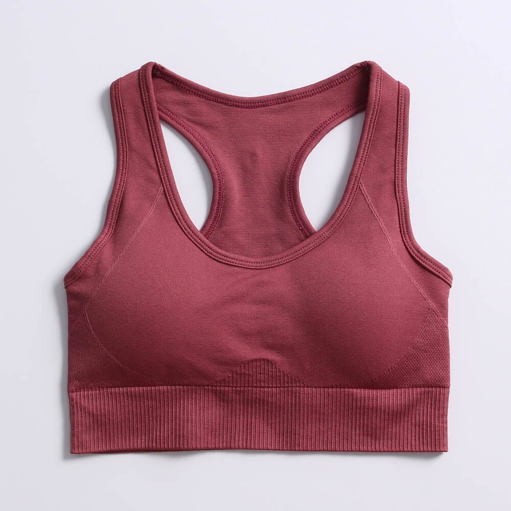 Yoga Women Fitness Clothing Sportswear Gym Leggings Padded Push-Up Strappy Sports Bra - DEA collection