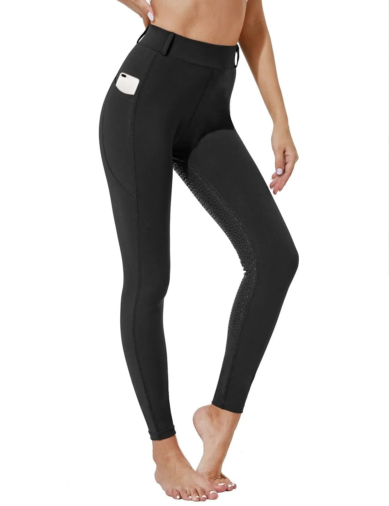 Trousers Outdoor Sports Silicone Anti-Slip Fitted Equestrian Long Pants - DEA collection