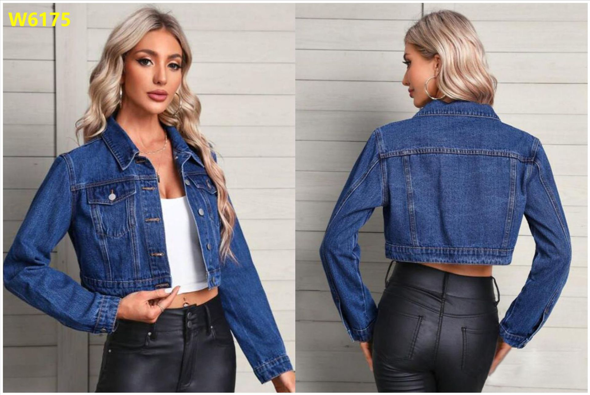 Long Sleeve Denim Jacket for Autumn - DEA collection