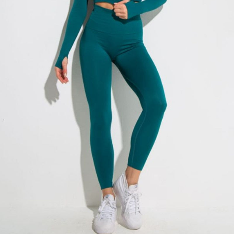 Yoga Women Fitness Clothing Sportswear Gym Leggings Padded Push-Up Strappy Sports Bra - DEA collection