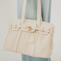 Cadence Canvas and Vegan Leather Tote - DEA collection