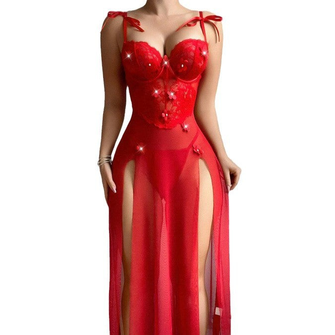 Red Long Dress for Women - DEA collection