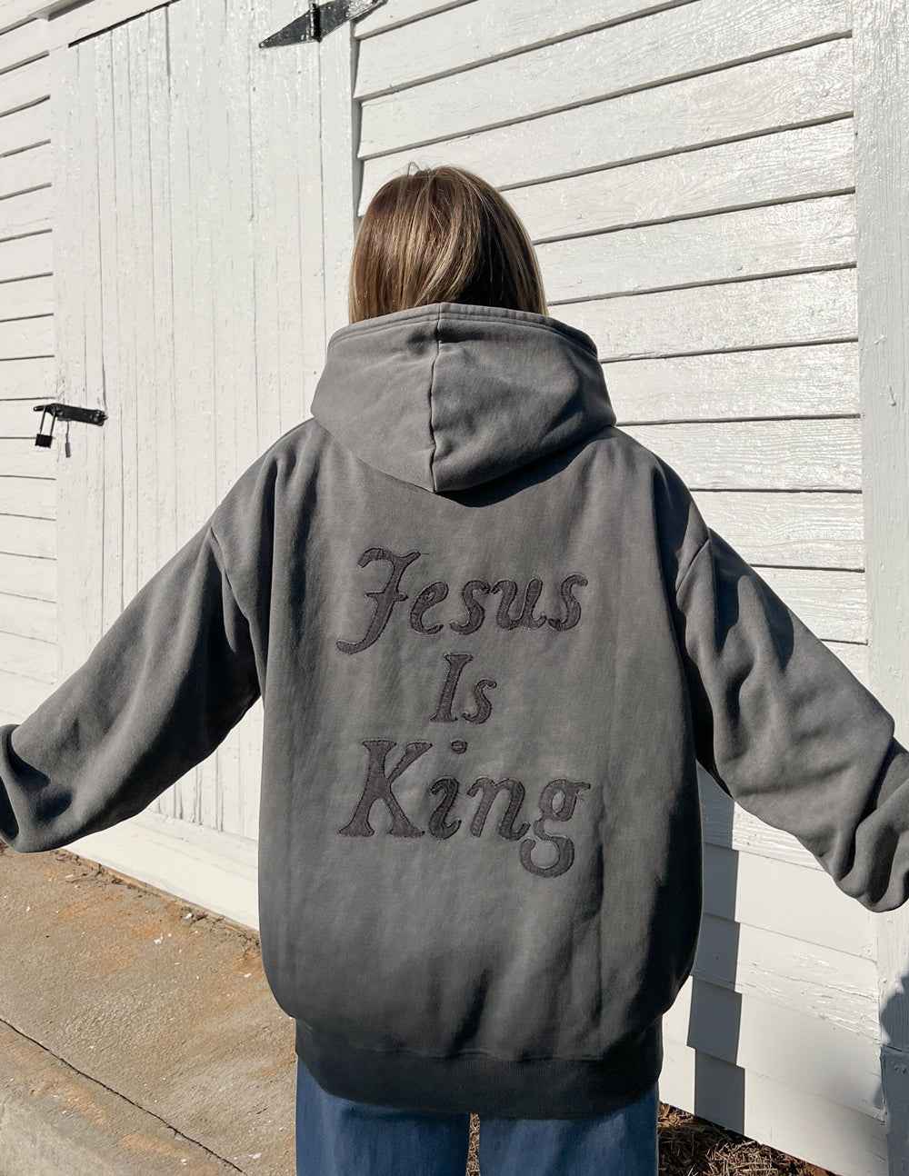 Hoodie - Not Sorry Jesus Is King Unisex Hoodie