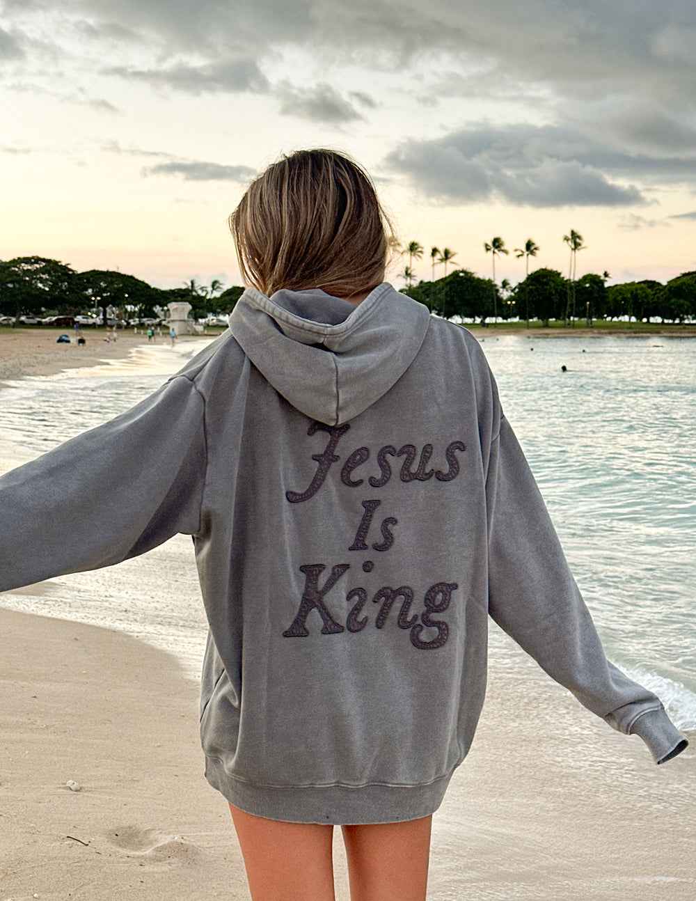 Hoodie - Not Sorry Jesus Is King Unisex Hoodie