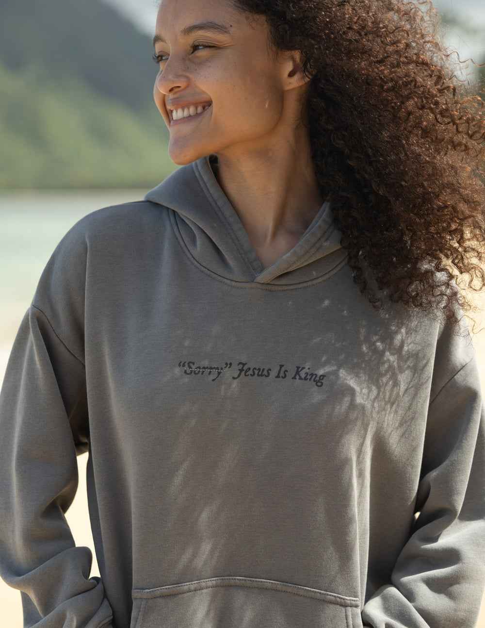Hoodie - Not Sorry Jesus Is King Unisex Hoodie