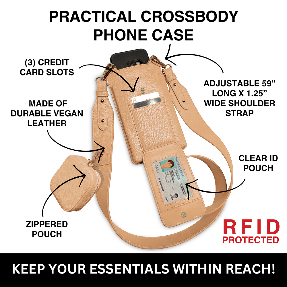 Phone-Friendly Boca RFID Touch Screen Purse