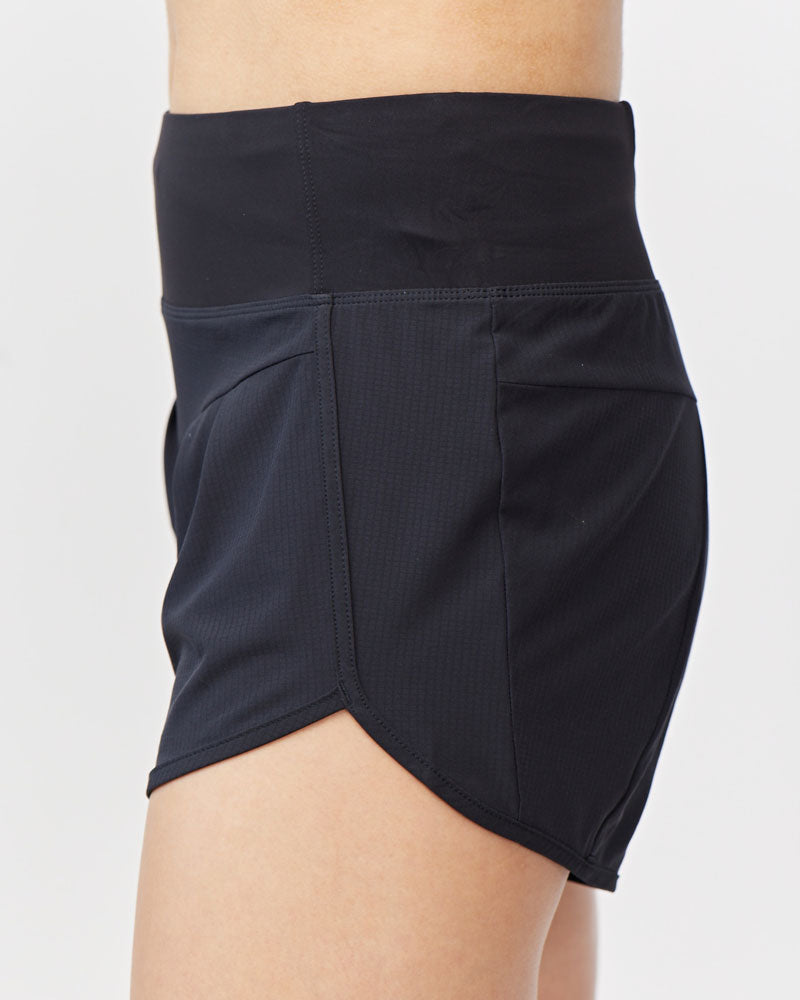 Sheva Women's High Rise Running Shorts - DEA collection