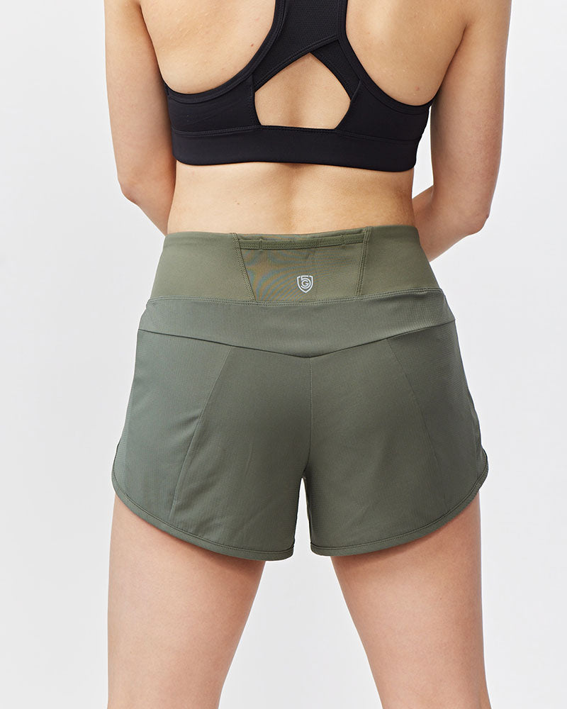 Sheva Women's High Rise Running Shorts - DEA collection