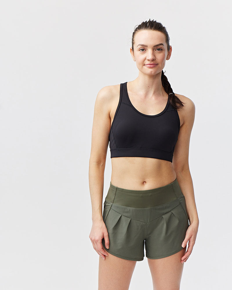 Sheva Women's High Rise Running Shorts - DEA collection
