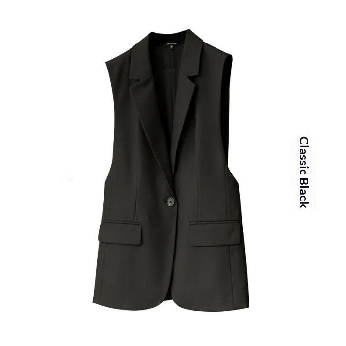 Korean-style Versatile Womens Blazer Vest - DEA collection
