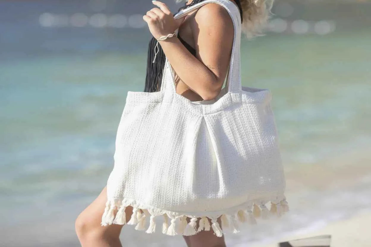 Beach Bag - Elya London Beach Queen Bag Made with Turkish Cotton