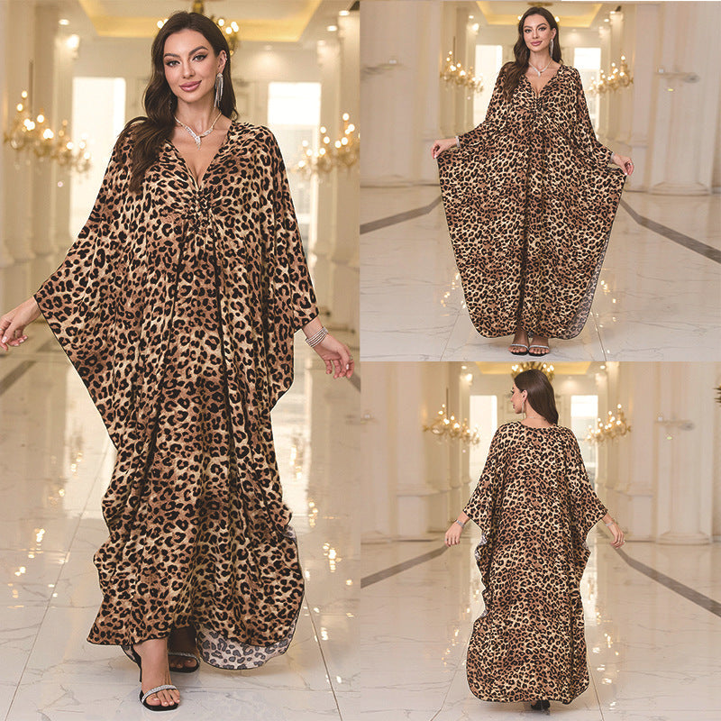 Fashion Personalized Cotton Printed Beach Dress Women - DEA collection