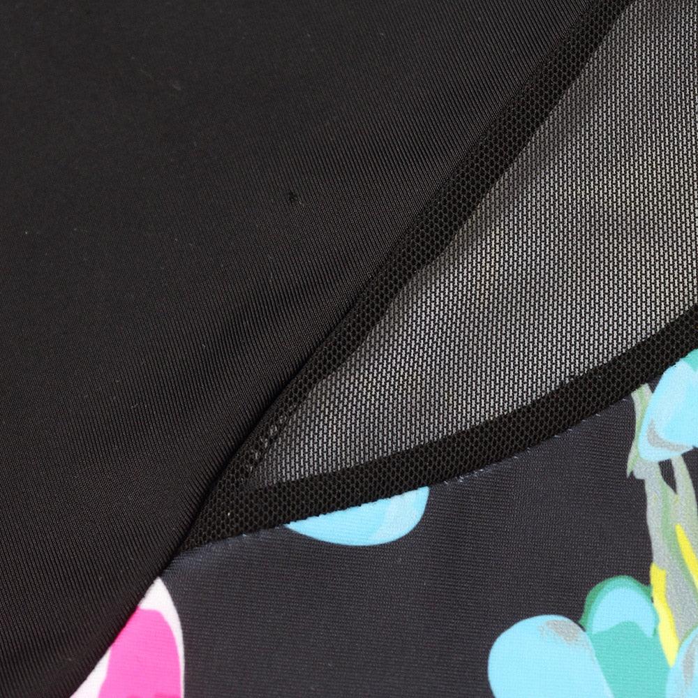 Surfing Swimsuit For Women Bikini Long Sleeve Swimwear Tiger Print Push Up Summer Bath Suit Two Piece Surfing Rash Guard Bikini Long Sleeve Swimsuit Set - DEA collection