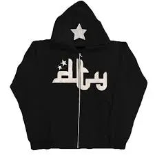 별무늬 집업 후드티 여성 오버사이즈 S-3XL 화이트 블랙 살구